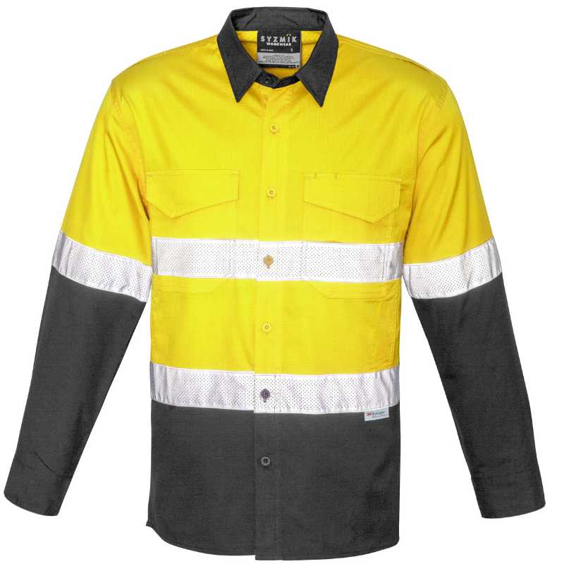 Rugged Cooling Hi Vis Taped Long Sleeve Shirt ZW129