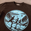 Hill to Harbour Black Cotton Tees