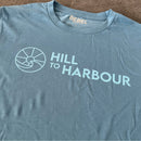 Hill to Harbour Blue Cotton Tees