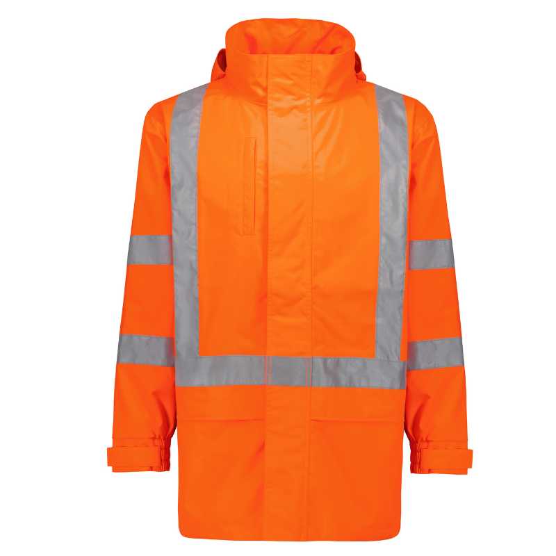 Hi Vis X Back Ultralite Waterproof Jacket ZJ657