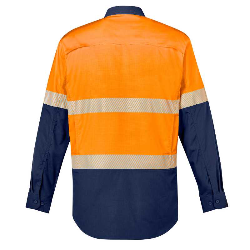 Rugged Cooling Hi Vis Segmented Tape Long Sleeve Shirt ZW229