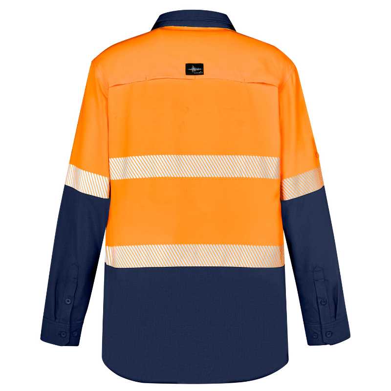 Hi Vis Outdoor Segmented Tape Long Sleeve Shirt ZW470