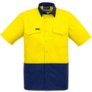 Rugged Cooling Hi Vis Short Sleeve Shirt ZW815