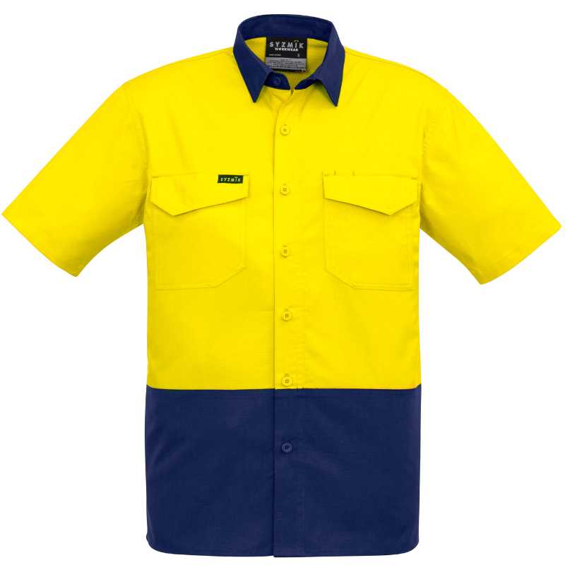 Rugged Cooling Hi Vis Short Sleeve Shirt ZW815