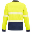 Hi Vis Segmented Tape Long Sleeve Polo ZH530