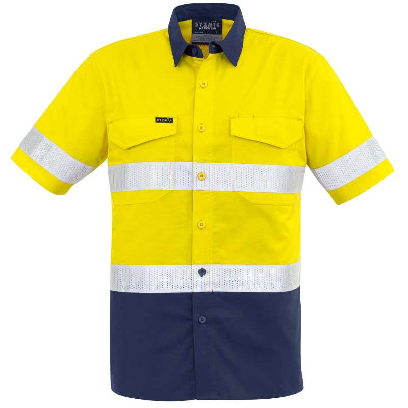 Rugged Cooling Hi Vis Taped Short Sleeve Shirt ZW835