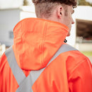 Hi Vis X Back Heavy Duty Waterproof Jacket ZJ620