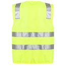 Hi Vis Zip Vest ZV998