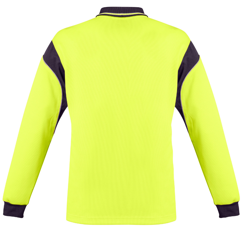 Hi Vis Aztec Long Sleeve Polo ZH249