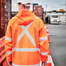 Hi Vis X Back Heavy Duty Waterproof Jacket ZJ620
