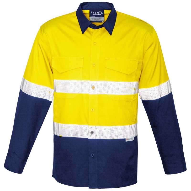 Rugged Cooling Hi Vis Taped Long Sleeve Shirt ZW129
