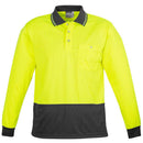 Hi Vis Basic Long Sleeve Polo ZH232