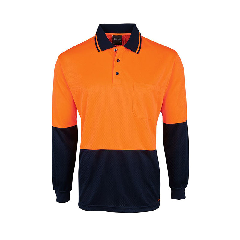 Hi Vis L/S Polo