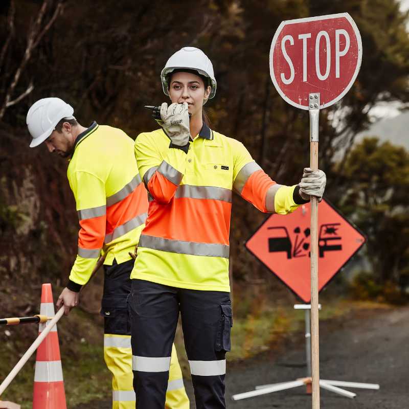Hi Vis Bio Motion Taped Polo ZH380