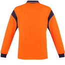 Hi Vis Aztec Long Sleeve Polo ZH249