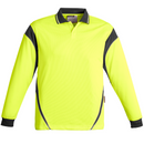 Hi Vis Aztec Long Sleeve Polo ZH249
