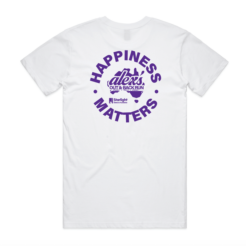 Alex's Out and Back Run﻿ Tee