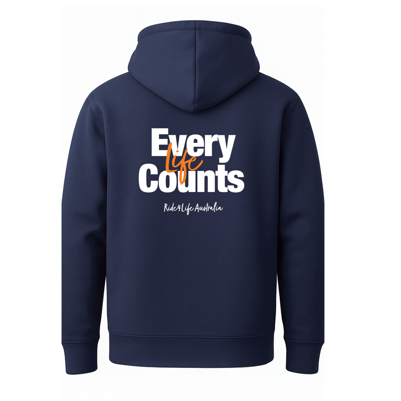 Ride4Life ELC Hoodie Indigo