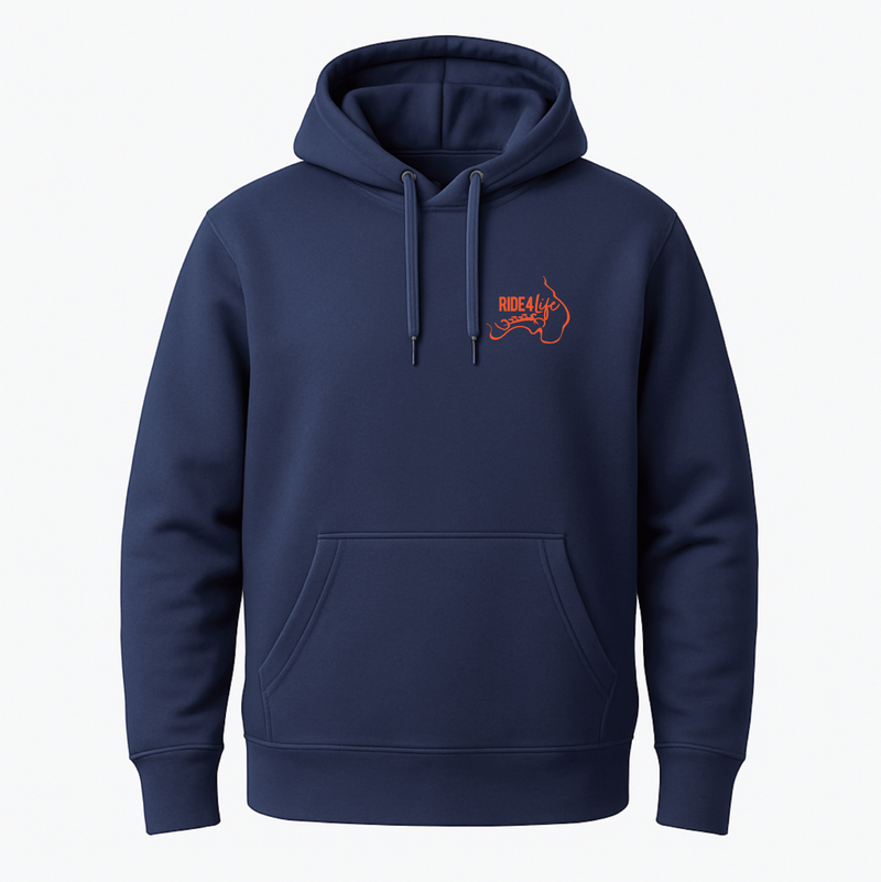 Ride4Life ELC Hoodie Indigo