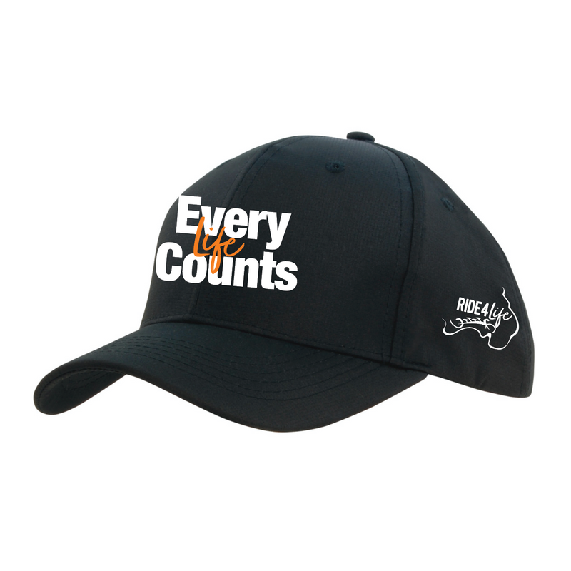Ride4Life ELC Cap Black