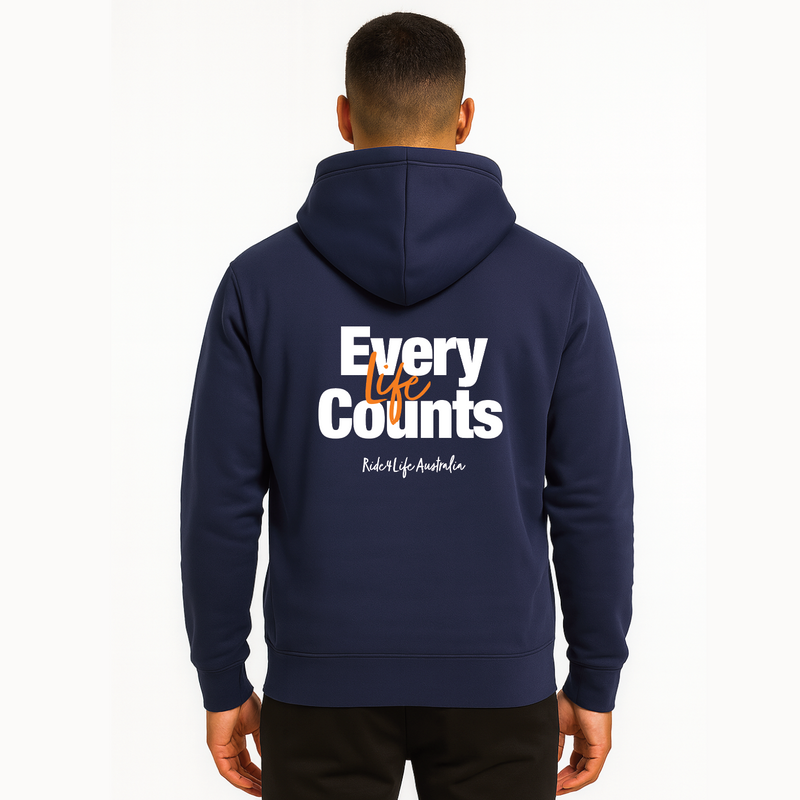 Ride4Life ELC Hoodie Indigo