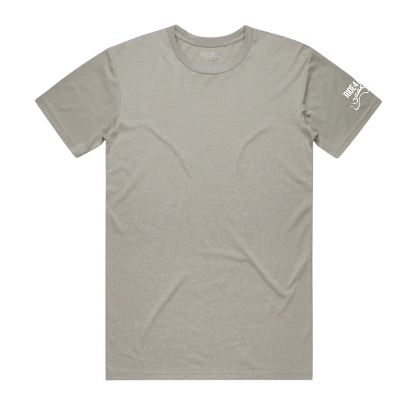 Ride4Life ELC Tee Cool Grey