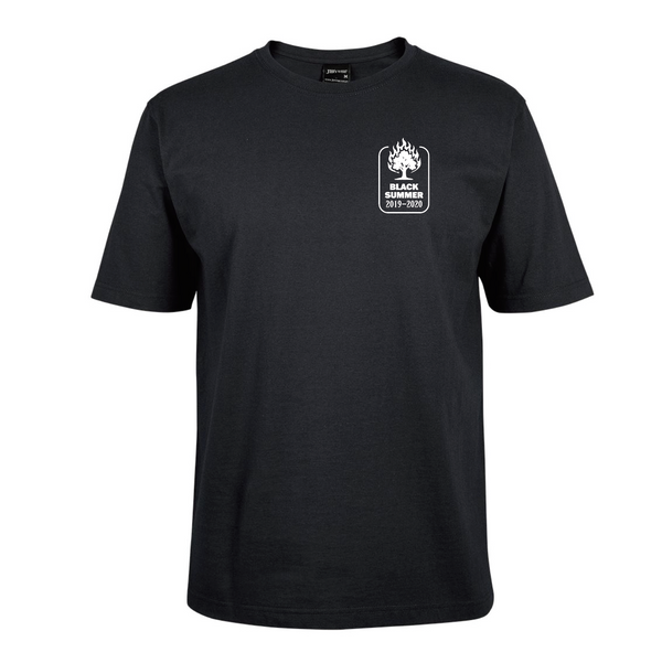 2135 Wentworth Falls Black Summer Tees
